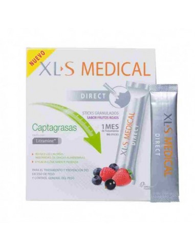 XLS MEDICAL DIRECT CAPTAGRASAS  90 STICKS